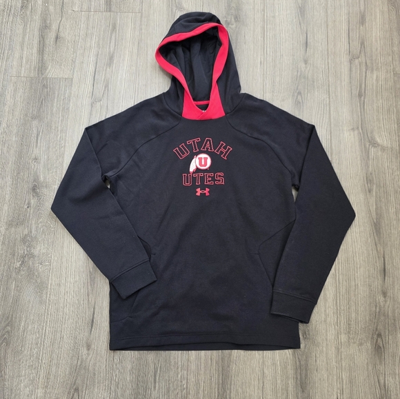 Under Armour Other - Under Armour Utah Utes Hoodie Mens Size Medium
